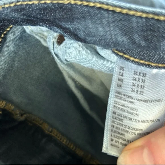 American Eagle Outfitters Dark Blue Men's Jeans - Picture 3 of 5